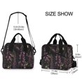 thumbnail image 2 of FORMRS Reusable Lunch Bag for Work School Leakproof Insulated Cooler with Adjustable Shoulder Strap, Dark Gothic Floral, 2 of 6