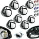 thumbnail image 1 of Espejo convexo de punto ciego para coche con ventosa, espejo retrovisor lateral ajustable con rotación de 360 grados, espejo retrovisor gran angular convexo extraíble, visión gran angular de alta defi, 1 of 6