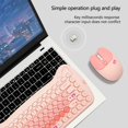 thumbnail image 4 of Combo de teclado y ratón TZbbl Cute Cat 2.4G USB inalámbrico, 4 of 8
