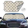 thumbnail image 2 of Balery Labrador Retriever Dog Print Car Windshield Sun Shade,Windshield Sunshade for Car Pickup Truck SUV Accessories-Medium, 2 of 7