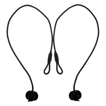 Tineasur Black Plastic Car Rear Lid Hanging ng for Trunk Organization and Aesthetic Appeal 2Pcs