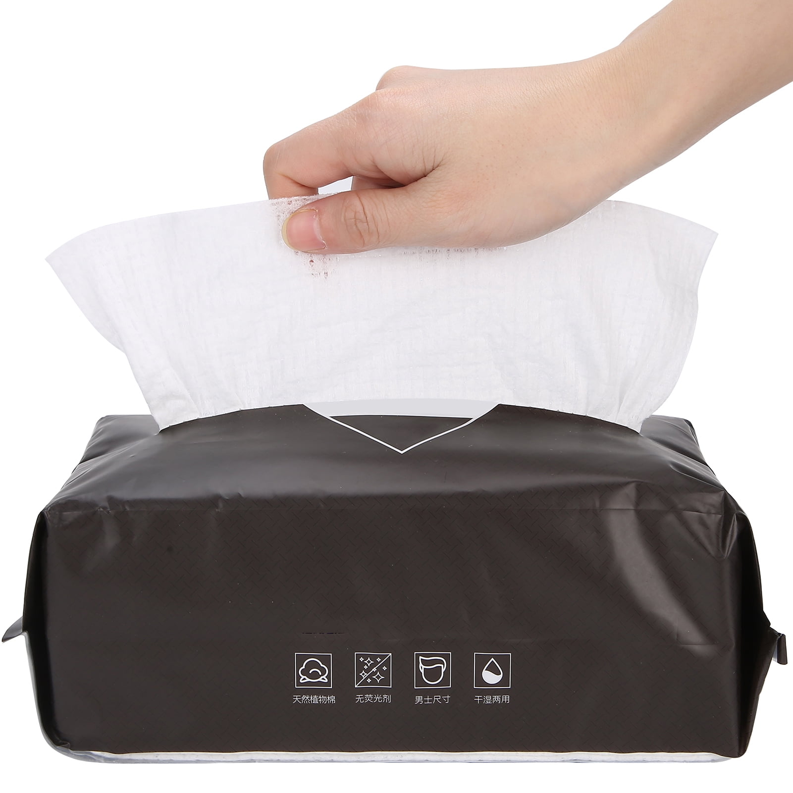Ymiko Disposable Cleansing Towel,Disposable Face Towel Cotton Face