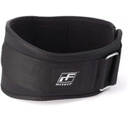 RitFit 6 inch Weight Lifting Belt for men and women- Great for Squats, Deadlift, Thrusters(M  30-36")
