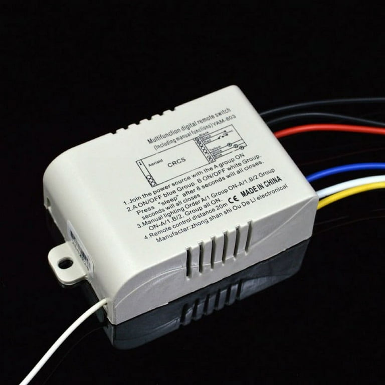 RF Remote Control Switch for Light & Fan
