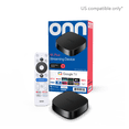 thumbnail image 1 of (Open Box) Onn Google TV 4K Plus Streaming Device 4K UHD Dolby Vision Dolby Atmos, 1 of 12