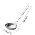 thumbnail image 3 of Dvumao Kitchen Gadgets Clearance, Soup Ladle Thickened Spoon Stainless Steel Cooking Spoon Household Long Handle Soup Case Utility Spoon, Birthday Gifts, 3 of 6