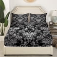 thumbnail image 3 of Adults Damask Gothic Sheet&nbsp;Set Antique Victorian Bed&nbsp;Sheets&nbsp;Set Twin, 3 of 5