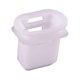thumbnail image 3 of 2 Sets Car Rear Back Seat Cushion Pad Fixing Clip Buckle Retainer Fit for GM Chevrolet White Plastic, 3 of 5