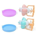 thumbnail image 3 of Bubble Machine Set Aircraft Shape Automatic Bubble Blower Bubble Maker for Kid, 3 of 6