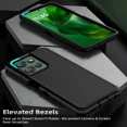 thumbnail image 2 of Starshop Moto G Power 2025 Case Phone Cover Shockproof Holster With Glass Screen - Blue, 2 of 5
