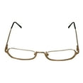 thumbnail image 5 of Laura Ashley Womens Ophthalmic Rimless Rectangle Eyeglass Frames Gold 52mm, 5 of 8