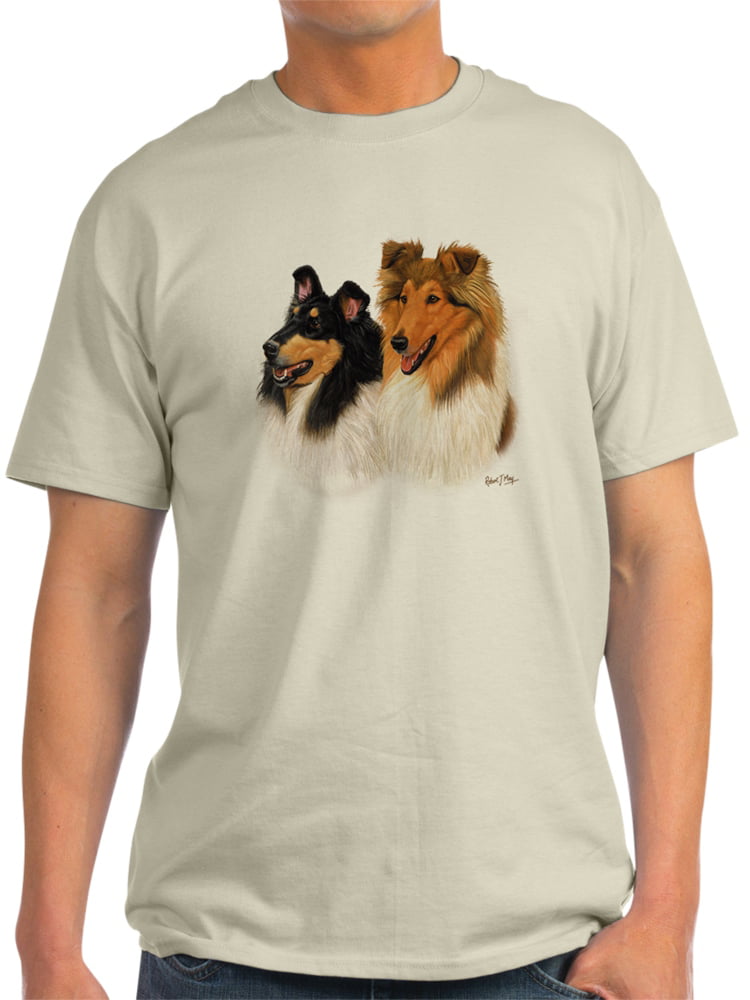 Long Sleeve T-Shirt With Two Sitting Shelties CafePress Unisex Cotton Long Sleeve T-Shirt 