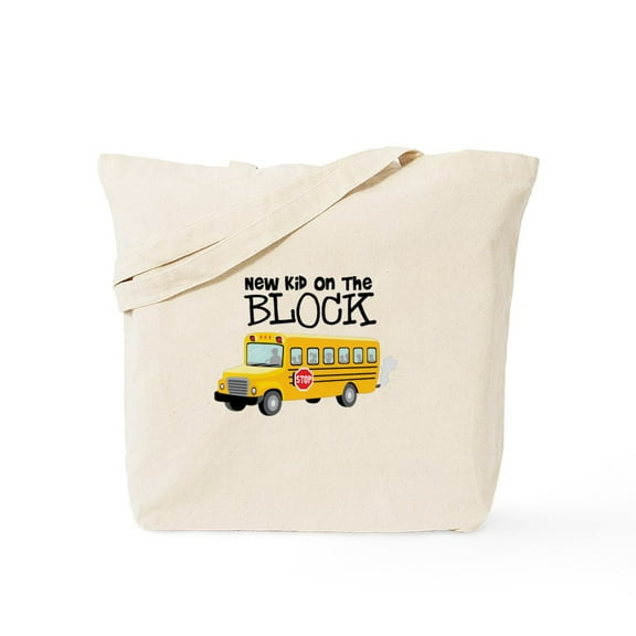 CafePress - New Kid On The Block Tote Bag - Unisex Canvas Tote Bag, Beige, 1-Piece