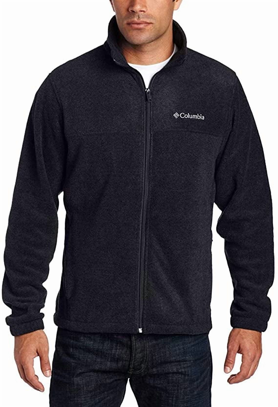 Columbia Men's Granite Mountain Fleece Jacket (Medium, Black
