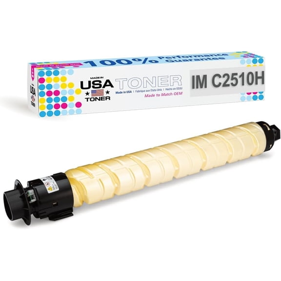 Compatible Toner for Ricoh IM C2510, IMC2510 Yellow