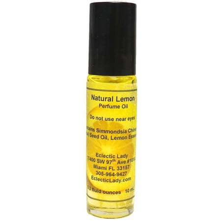 All Natural Lemon Perfume Oil, Small (Best Natural Perfume Oils)