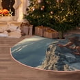 thumbnail image 5 of KLL Christmas Tree Skirt,Party Decorations Farmhouse for Christmas Decorations Holiday Party 30" -Red Dragon Mountain Sunrise, 5 of 6
