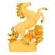 thumbnail image 3 of Estatua De Caballo, Estatua Decorativa De Caballo Corriendo Hermosa Textura Suavizante Oro Exquisito Para El Hogar ANGGREK Cocina, Decoración y Otros, 3 of 5
