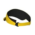 thumbnail image 3 of Gaeub Bee Stripe Sun Visor Hats with Empty Top and Adjustable, UV Protection for Golf Tennis Cycling Running, 3 of 8