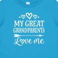 thumbnail image 4 of Inktastic Great Grandparents Love Me Grandkids Boys or Girls Baby T-Shirt, 4 of 5