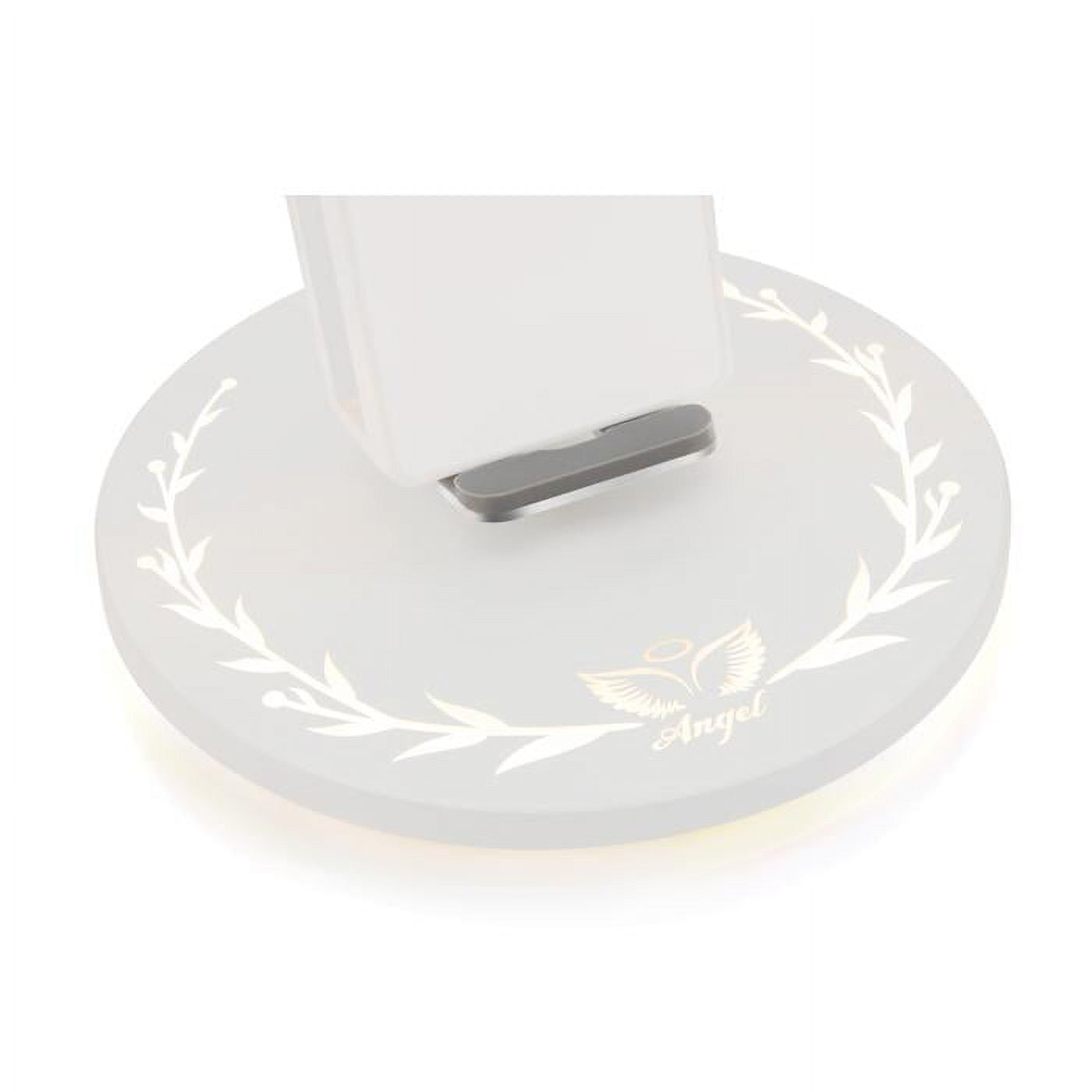 Wireless Charger, Angel Wings Charger, Wireless Charger for iPhone Xs Max/XR/XS/X/8/8 Plus Samsung S10/S10+/S9/S9+/S8/S8+/S7/S7 Edge/S6 Edge Google Pixel 3 XL AirPods2
