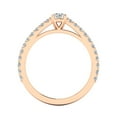 thumbnail image 3 of 3/4ctw Diamond Engagement Ring in 10k Rose Gold (G-H, I2-I3), 3 of 4
