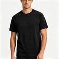 thumbnail image 6 of Annhoo Mens Athletic T-Shirts Lightweight Quick Dry Solid Color Crewneck Short Sleeve Tops Running Clothes, 6 of 6