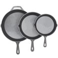 thumbnail image 1 of Home Basics 3-Piece Cast Iron Skillet Set, 1 of 2