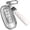White, variant on Key Fob Cover Compatible with Infiniti Q50 Q60 QX60 QX50 QX55 2019-2024 Keychain Case Holder Protector,Black
