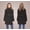 Black, variant on Wool Blend Coat with Shawl Collar-Camel-M