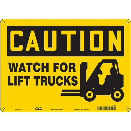 

Condor Safety Sign 10 inx14 in Polyethylene 476P43 476P43 ZO-G5511891