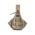 thumbnail image 2 of Greeniant Bolsa de transporte portátil Universal para mascotas, bandolera para animales, bolso de hombro, soporte para teléfono, bolsa a prueba de Aseo de mascotas Caqui Greeniant PT004278-01, 2 of 6