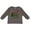 Charcoal Grey, variant on Inktastic Santa is Promoting Me to Big Brother Green Plaid Tree Boys Long Sleeve Toddler T-Shirt
