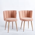 thumbnail image 2 of MAYEERTY Modern Beige Dining Chair Dining Living Room Set of 2, 2 of 16