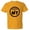 Gold, variant on â„¢ Mens From Born Made In Montana MT Logo Label HQ Tee