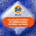 thumbnail image 4 of Tide Evo Laundry Detergent Tiles, 100% Concentrated, 6X Cleaning Power, Original Tide Scent, 16 Count, 4 of 18