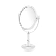 thumbnail image 1 of Soho Collection 8 Inch Vanity Top Make-Up Mirror 4X Magnification - SH-4/4X-WHM, 1 of 1