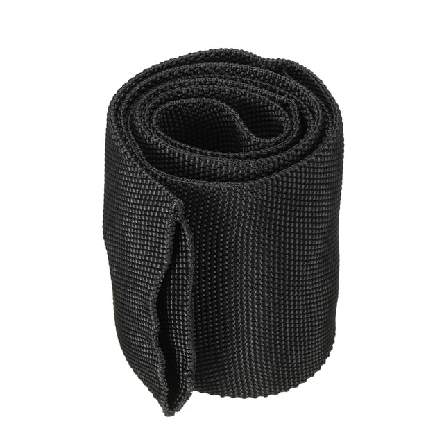 Unique Bargains 3.5' ID 3.3FT Nylon Protective Hose Sleeve, Cable Cover Sheath Protection, Black