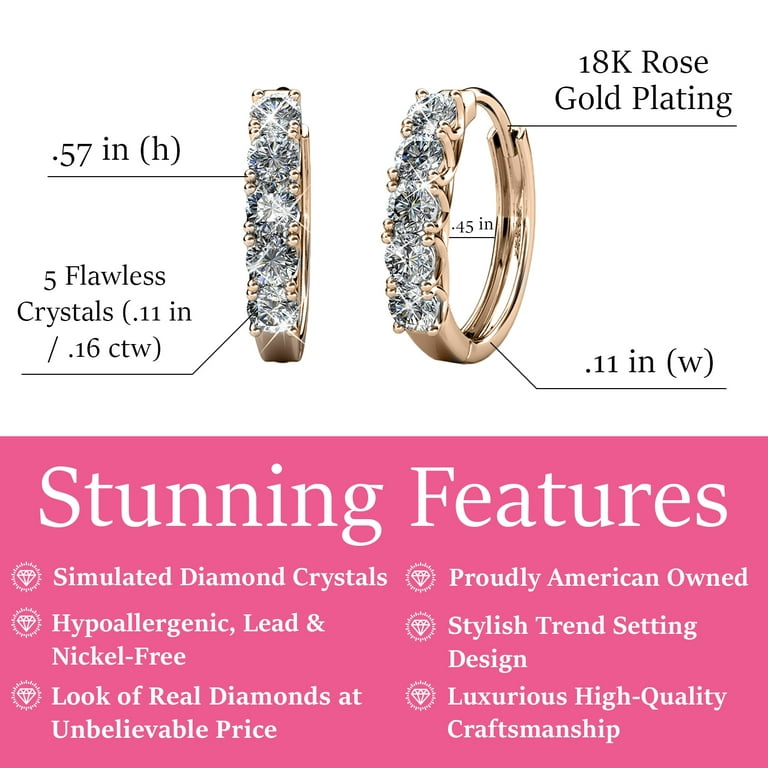 2023 Designer Luxury Fashion 18K Gold Hoop Earrings Lady Women