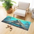 thumbnail image 2 of Dreamtimes Sea Turtle Kitchen Mat 20"x39", Non Skid Kitchen Runner Rug Absorbent Resist Dirt Kitchen Floor Mat Comfort Standing Mat for Kitchen, Floor, Office, Sink, Laundry, 2 of 6