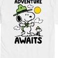 thumbnail image 3 of Peanuts - Adventure Awaits - Men's Short Sleeve Graphic T-Shirt, 3 of 6