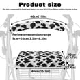 thumbnail image 6 of HELLHERO Cow-Patterned Seat & Back Cover Rollator Seat Covers Non-Slip Cover Easy to Clean Easy to Use for Seniors, 6 of 7