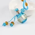 thumbnail image 5 of 2x Vintage Perfume Bottle Necklace Charm Crystal Beads Braided Chain Adjustable, 5 of 8