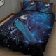thumbnail image 3 of Nueva Zelanda Tui Pájaro Colcha Juego de Cama Las Pléyades Cúmulo de Estrellas y Koru Tribal, 3 of 5
