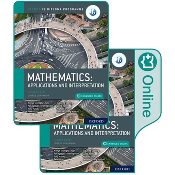 Pre-Owned Oxford IB Diploma Programme IB Mathematics: Applications and Interpretation, Higher Level, Print and Enhanced Online Cou, (Paperback)