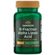 Swanson R-Fraction Alpha Lipoic Acid - Triple Strength 300 mg 30 Capsules