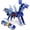Silver, variant on Unbranded Magnetic Dinosaur Transformer Toy, 2-in-1 Collision Transforming Vehicle to Unicorn Dragon Robot, STEM Gift for Kids Ages 3-12