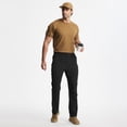 thumbnail image 6 of MASKERT Mens Hiking Pants Lightweight Cargo Pants Quick Dry Water Resistant Stretchy Straight Leg Travel Pant, 6 of 8