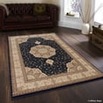 thumbnail image 2 of Allstar Rugs Allstar Dense High Pile Floral Art Deco Rug Charcoal 6' 6"x9' 3" 7' x 9' Grey, 2 of 5