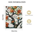 thumbnail image 2 of Nawypu  Canvas Wall Art Painting Watercolor Floral Pattern Cherry Flowering Trees Small Flowers Peach Home Decorative Artwork Prints, 2 of 5